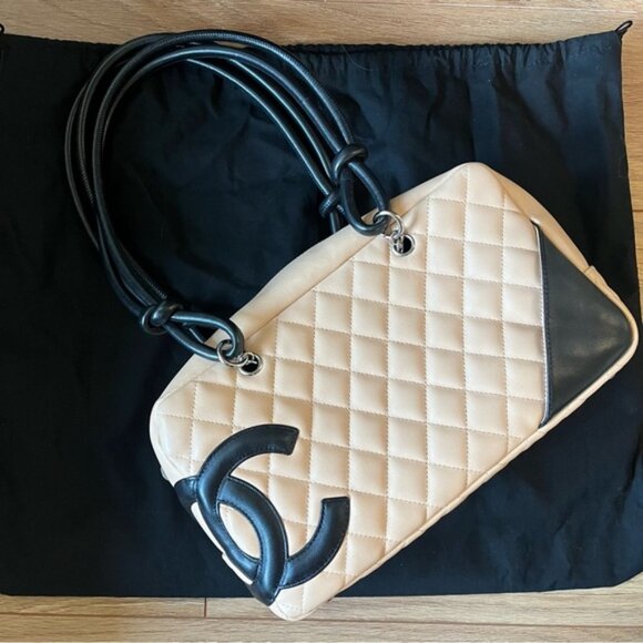 CHANEL Ligne Cambon Lambskin Bag PRISTINE - Picture 1 of 4